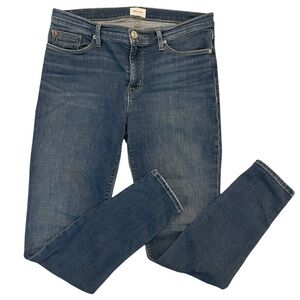 Hudson Skinny Mid Rise Jeans